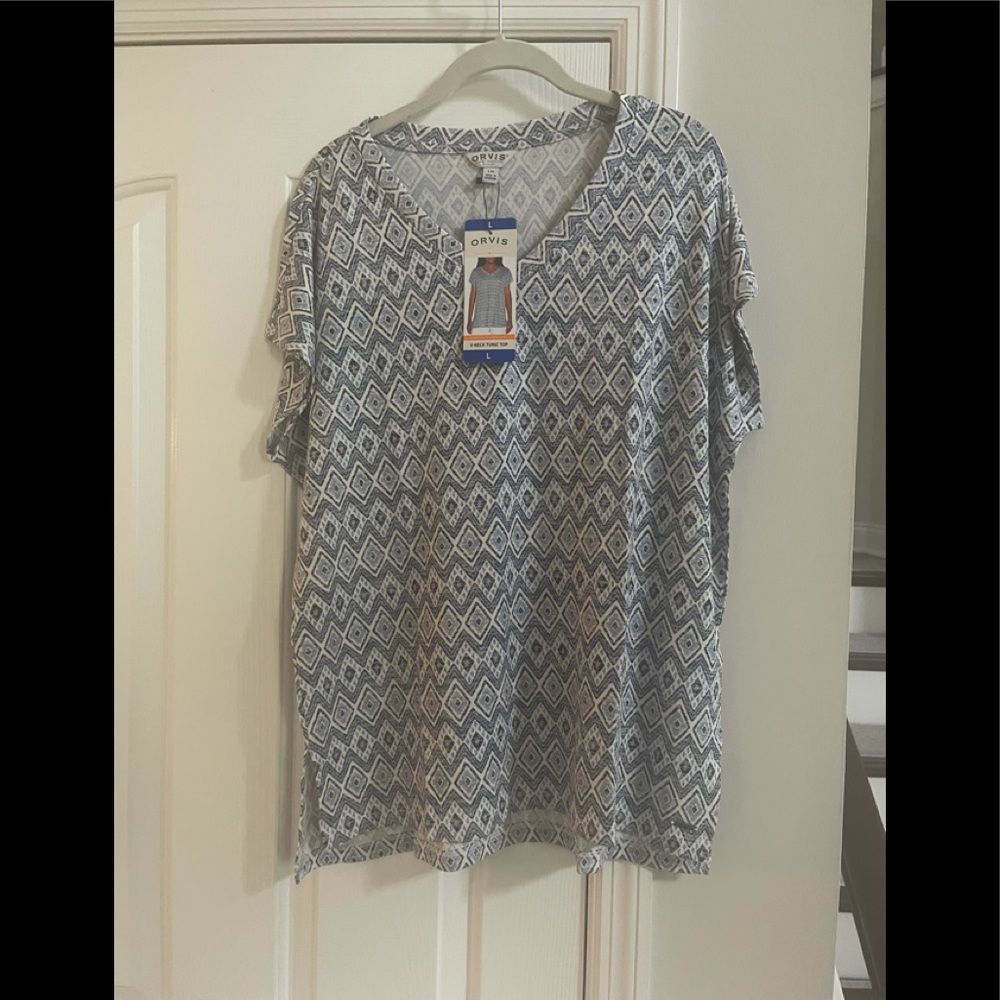 Ladies Orvis v-neck tunic NWT